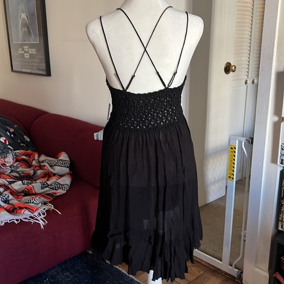 Free People Black Lace Dress - Picture 2 of 6